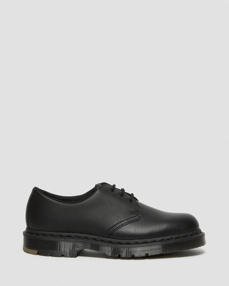 Dr Martens 1461 Mono Slip Resistant Arbeidssko Dame Svarte | Norge 397YXF